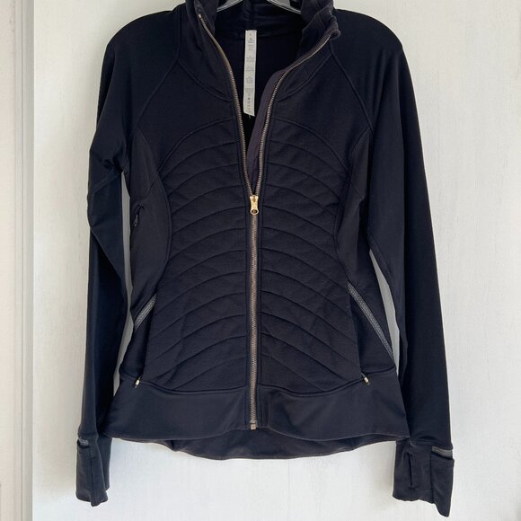 Lululemon Fleece Out Jacket Size 6 - Picture 7 of 10